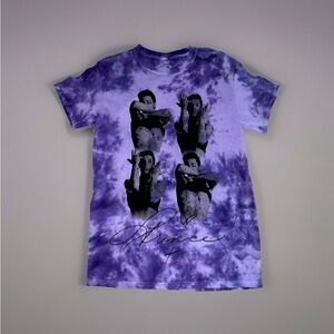 Prince and the Revolution Purple Rain Tie Dye T-Shirt Sz Small